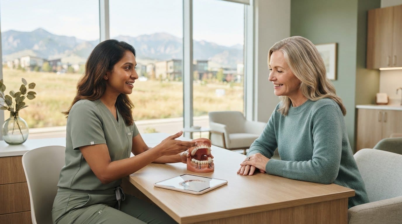 Featured image for “Full Arch Dental Implants in Parker, CO: A Patient Buying Guide”