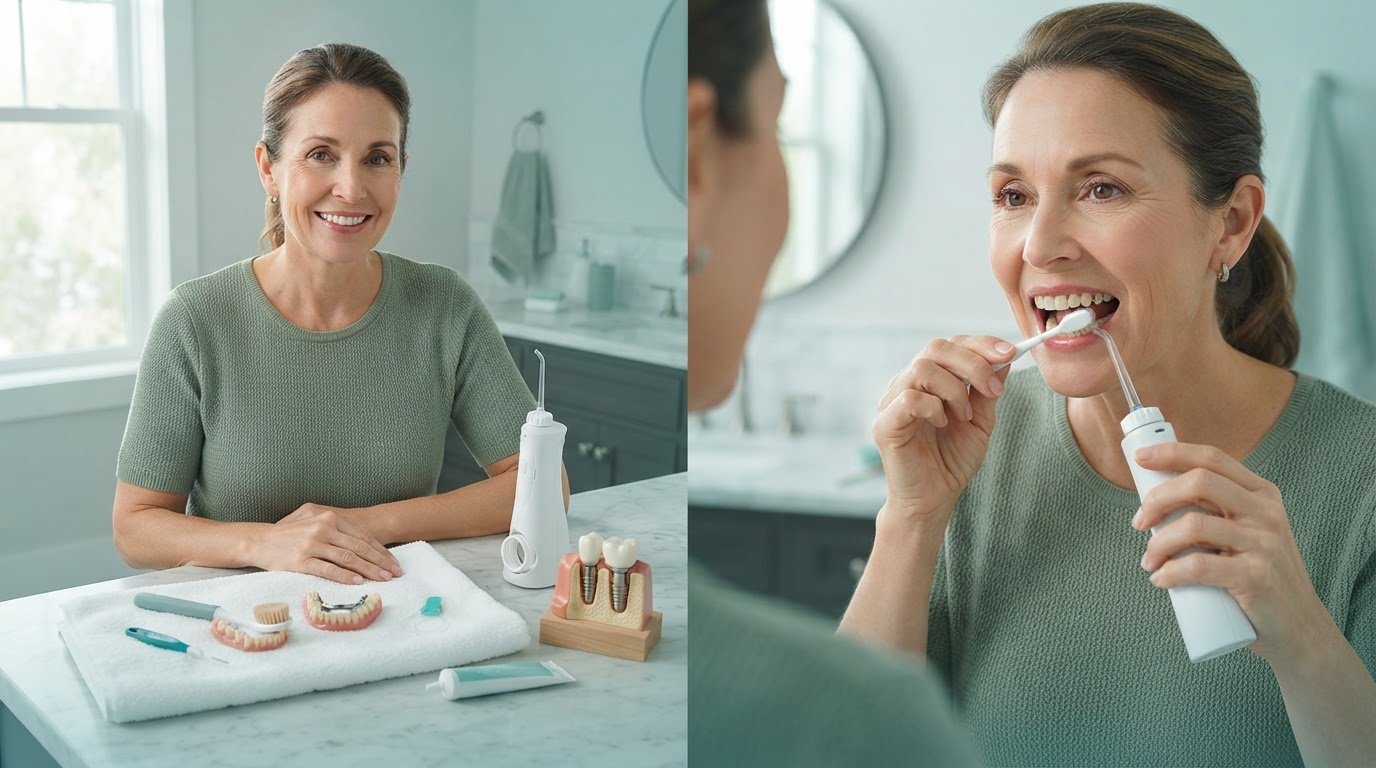 Featured image for “How to Clean Implant-Supported Dentures: A Step-by-Step Guide”