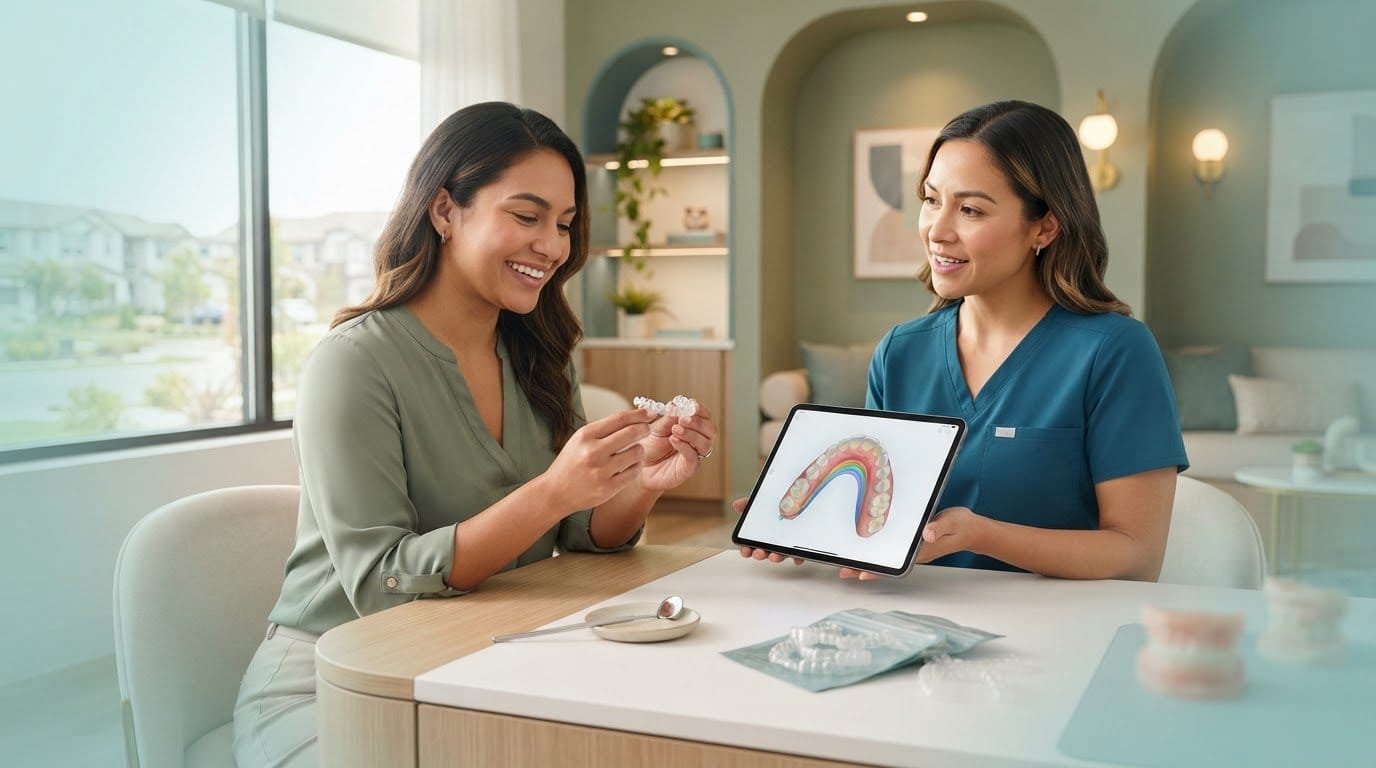 Featured image for “Benefits of Custom Clear Aligners: Look Beyond the Brand Name”